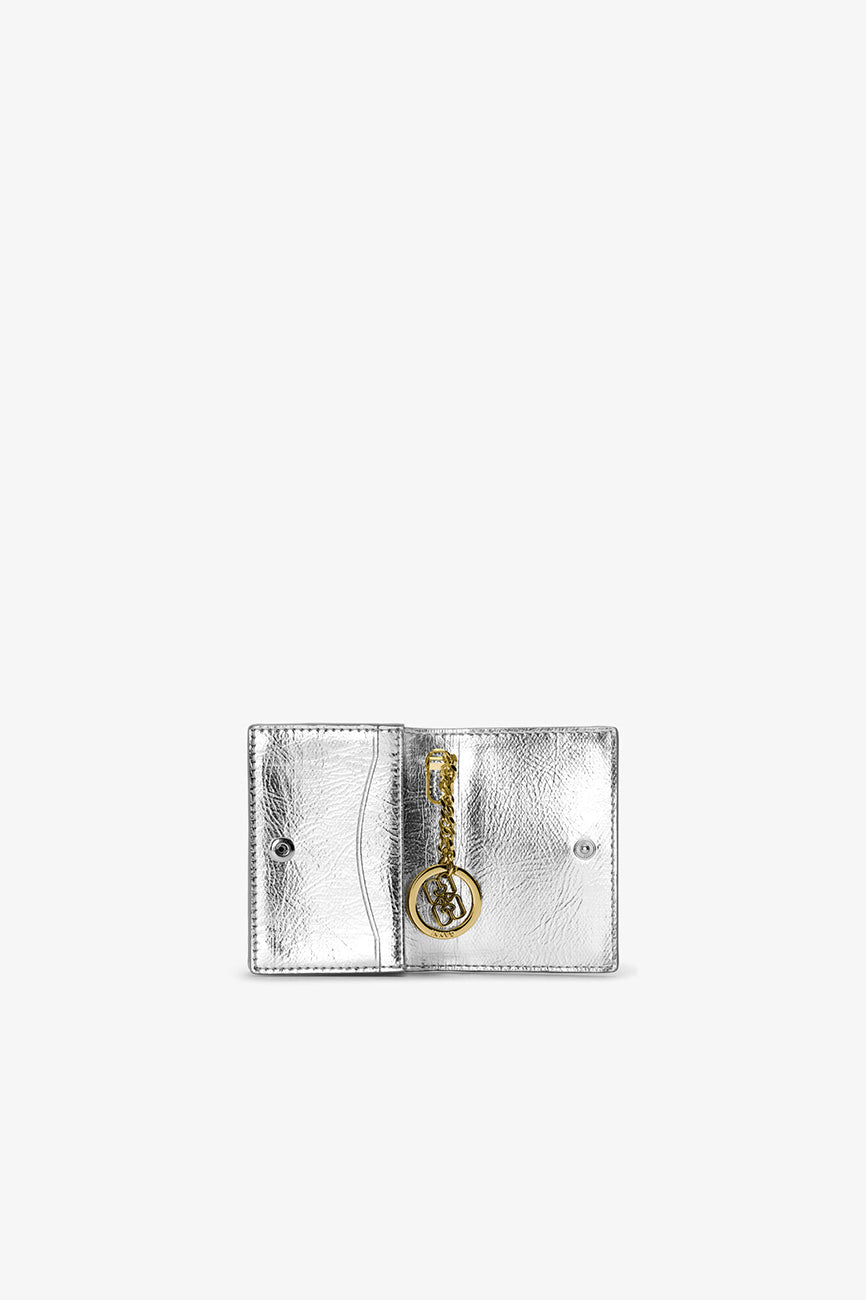 GANNI BOU FLAP CARD HOLDER