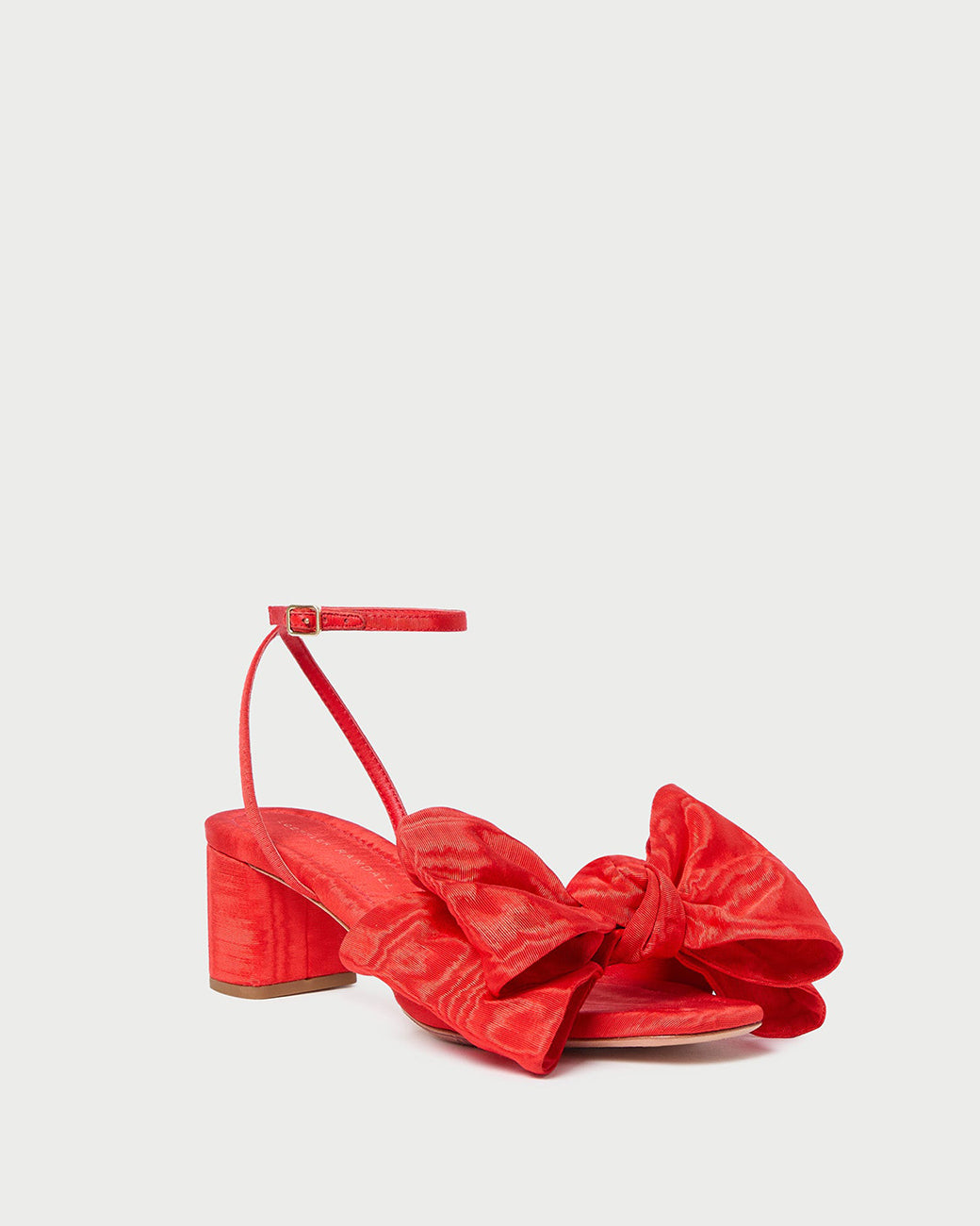 CARMEN LEATHER BOW SANDAL