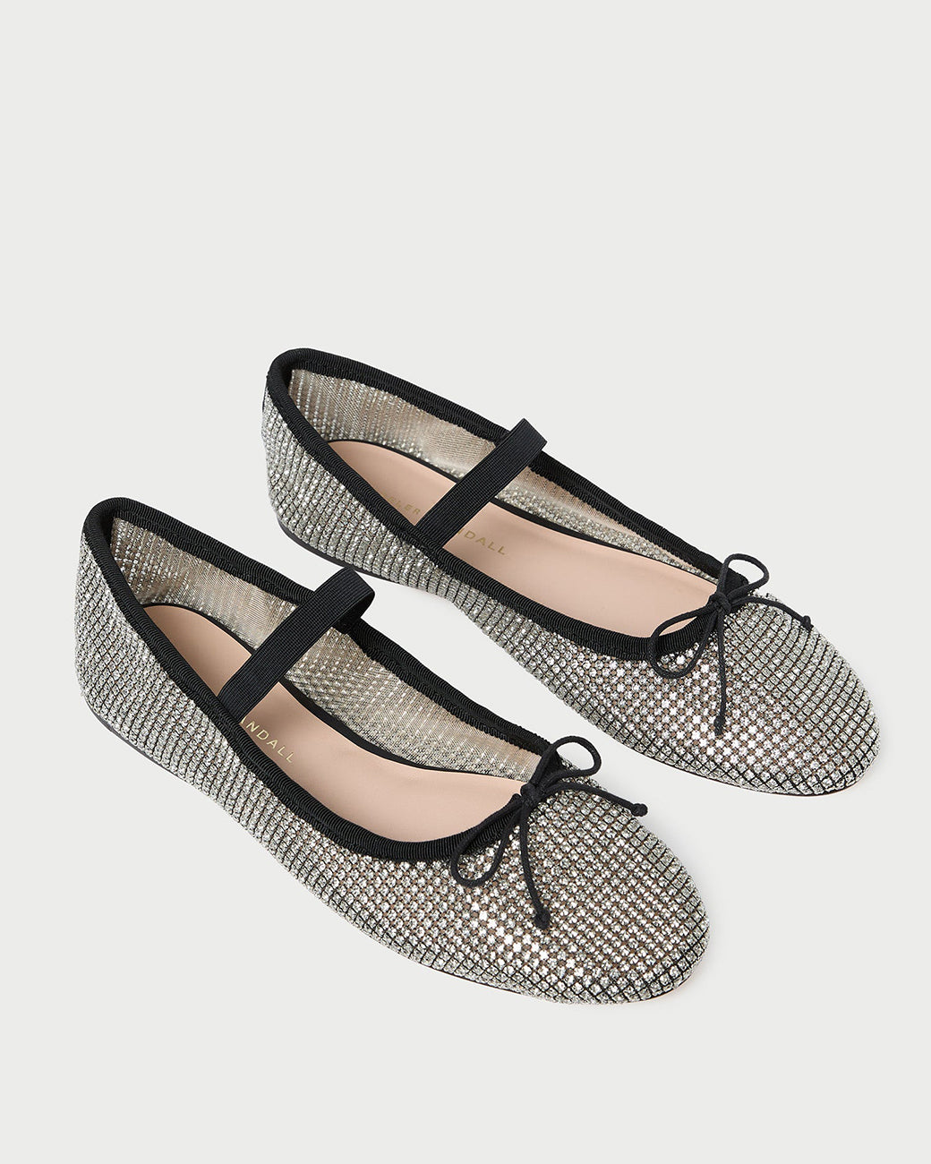 LEONIE CRYSTAL BALLET FLAT